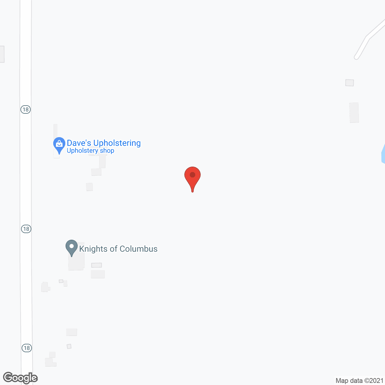 Map of the neighborhood around Cassaday's AFC Home