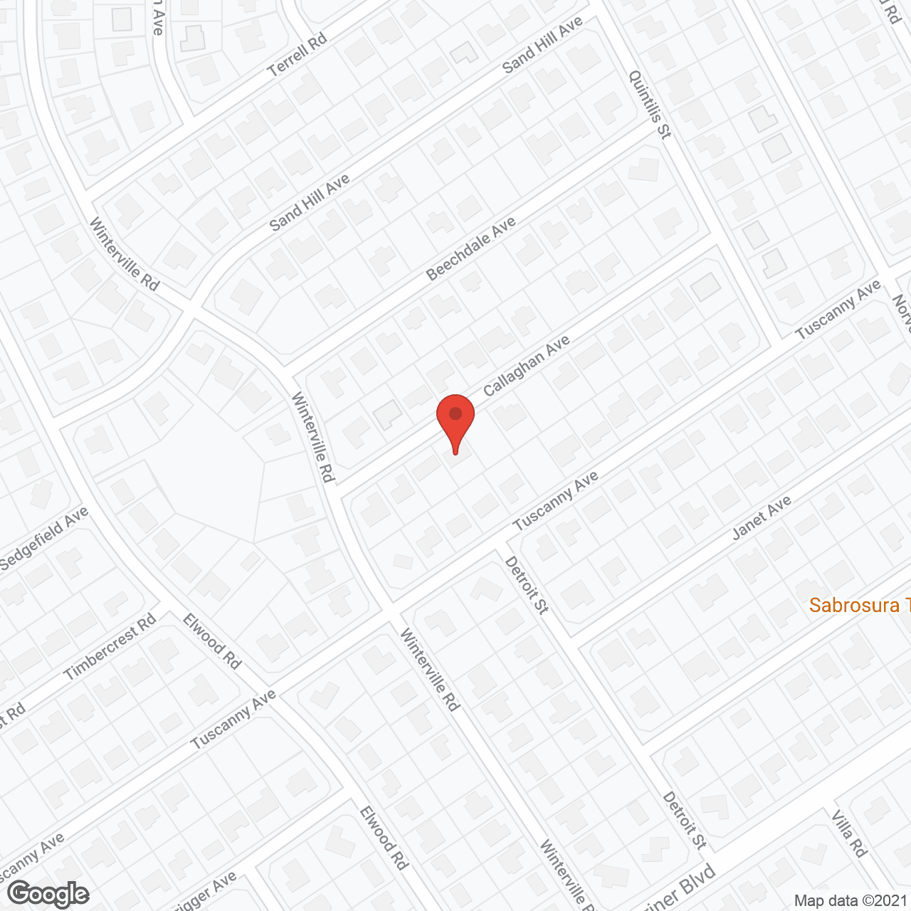Map of the neighborhood around Diana's Home LLC