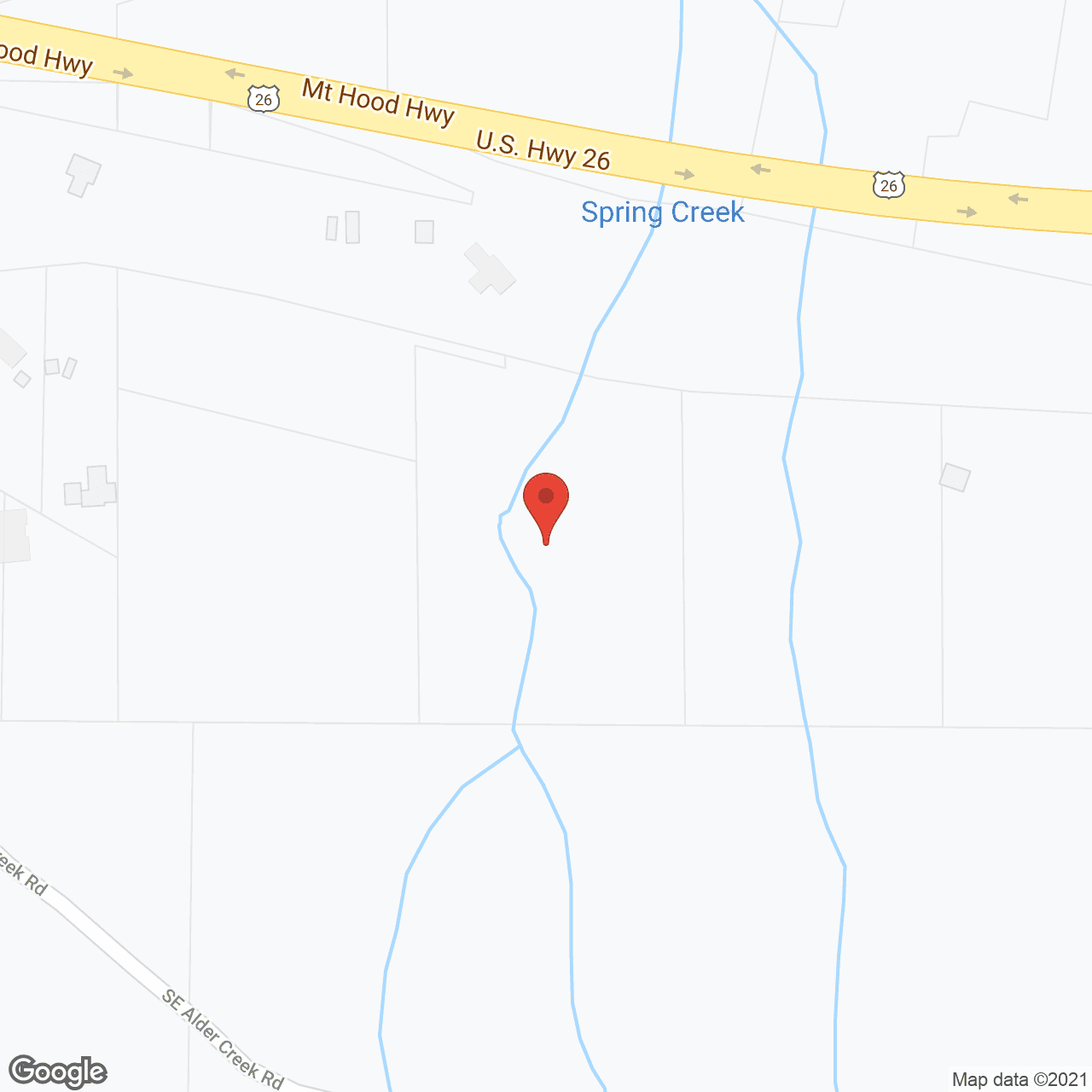 Map of the neighborhood around Gentle Home AFC