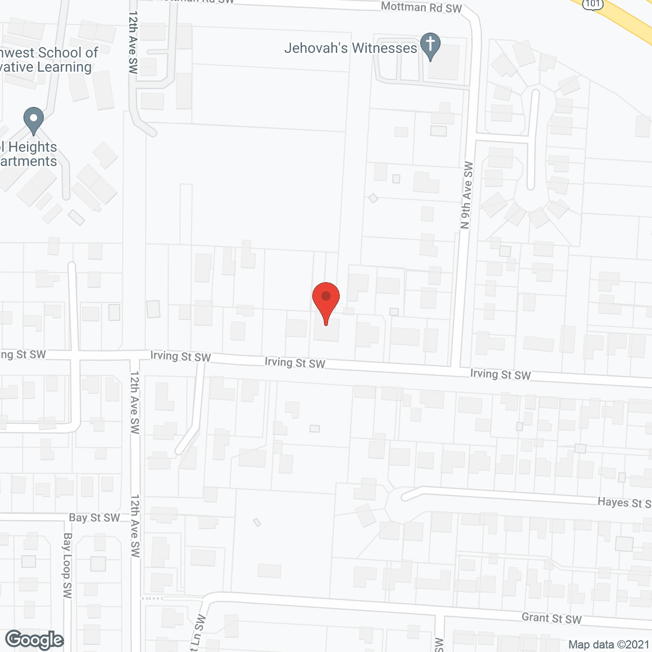 Map of the neighborhood around A Place Called Home