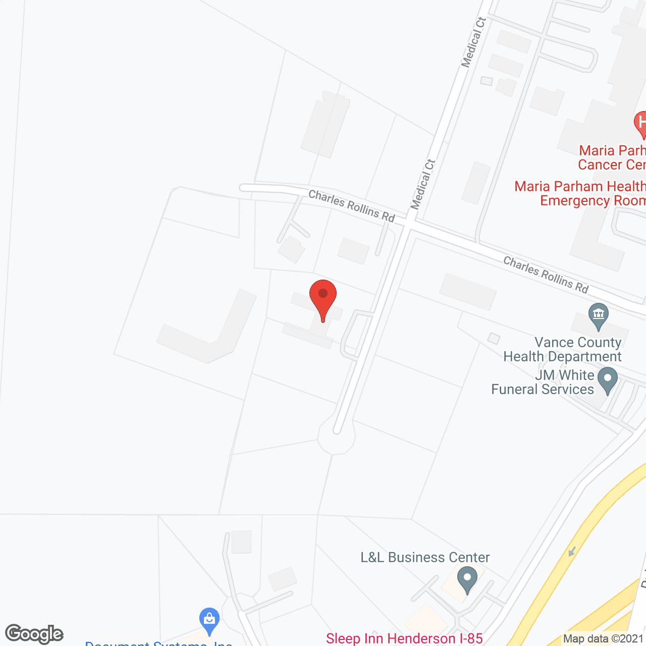 Map of the neighborhood around Coventry House Inn