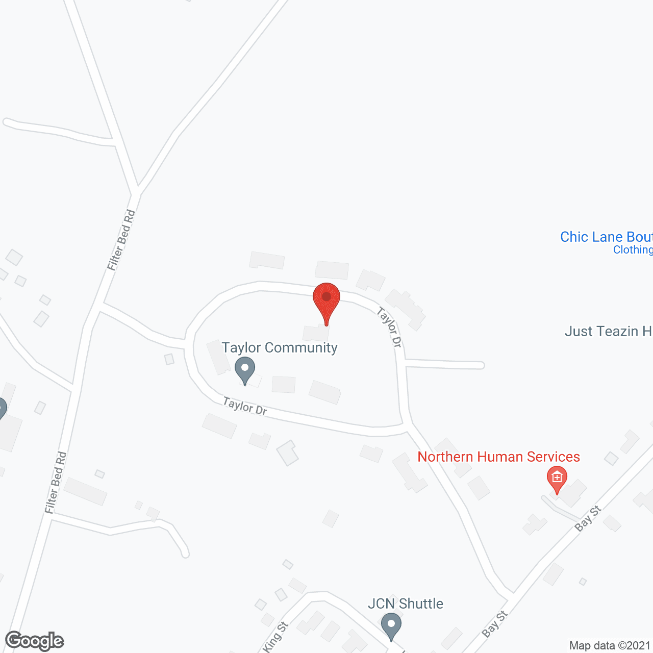 Map of the neighborhood around Back Bay