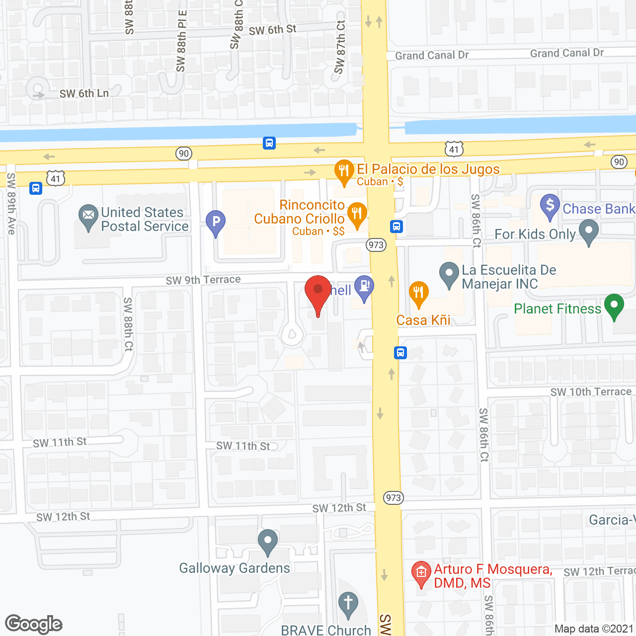 Map of the neighborhood around Fe Isabel Residence Inc