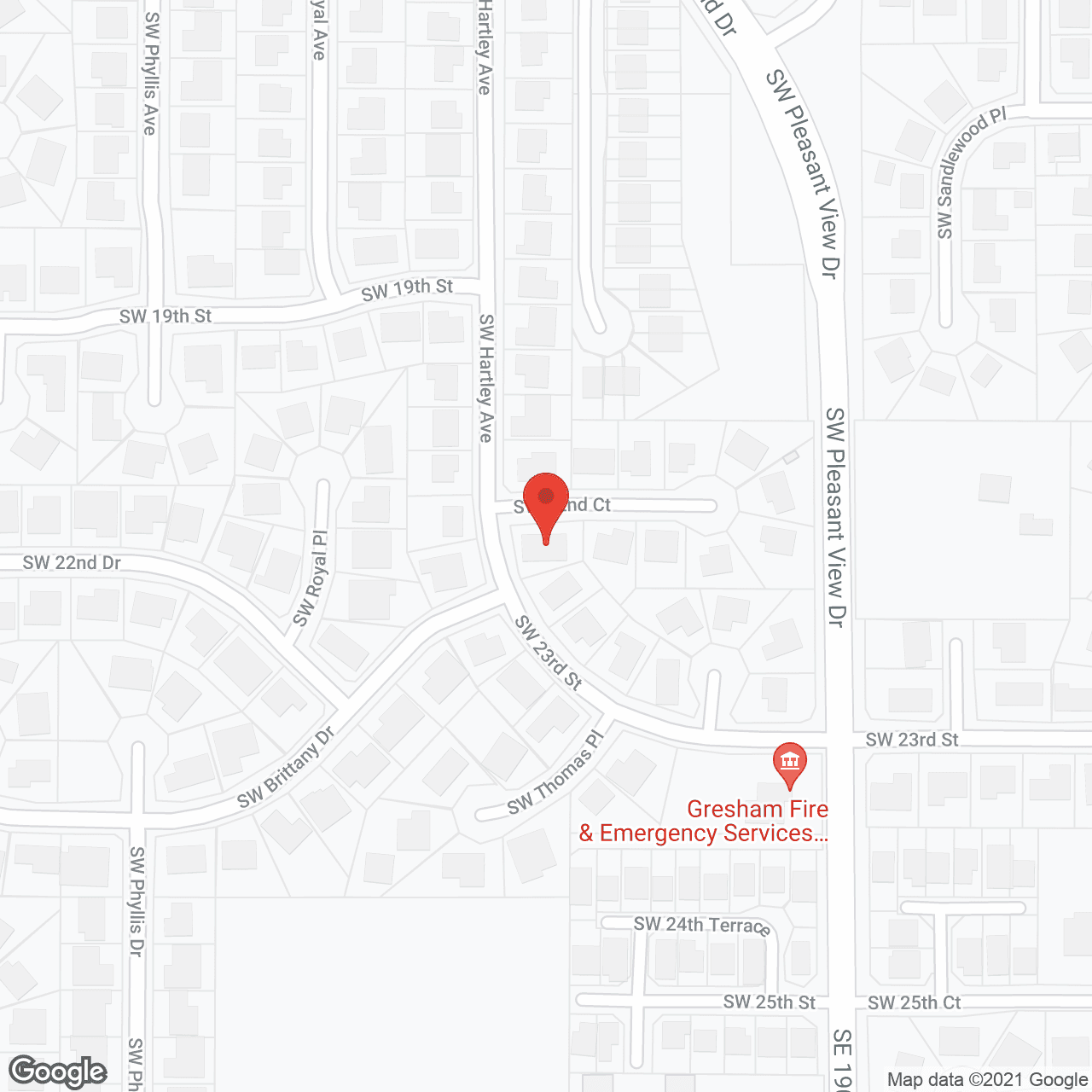 Map of the neighborhood around First Choice for Seniors