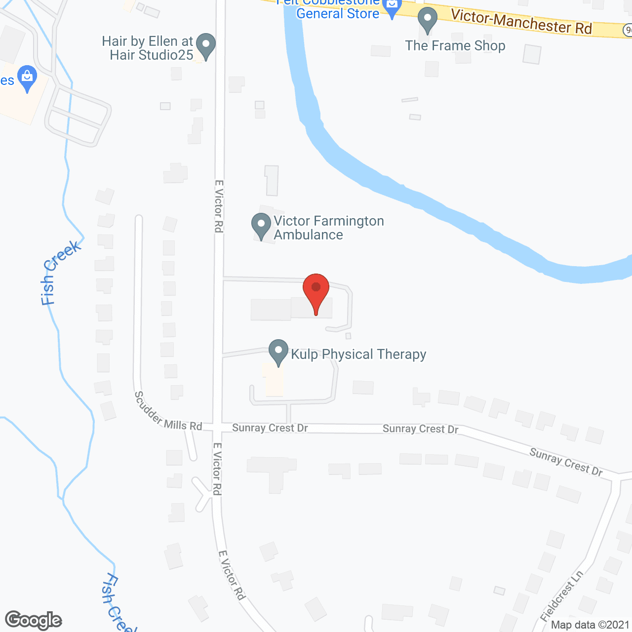 Map of the neighborhood around Autumn Grove