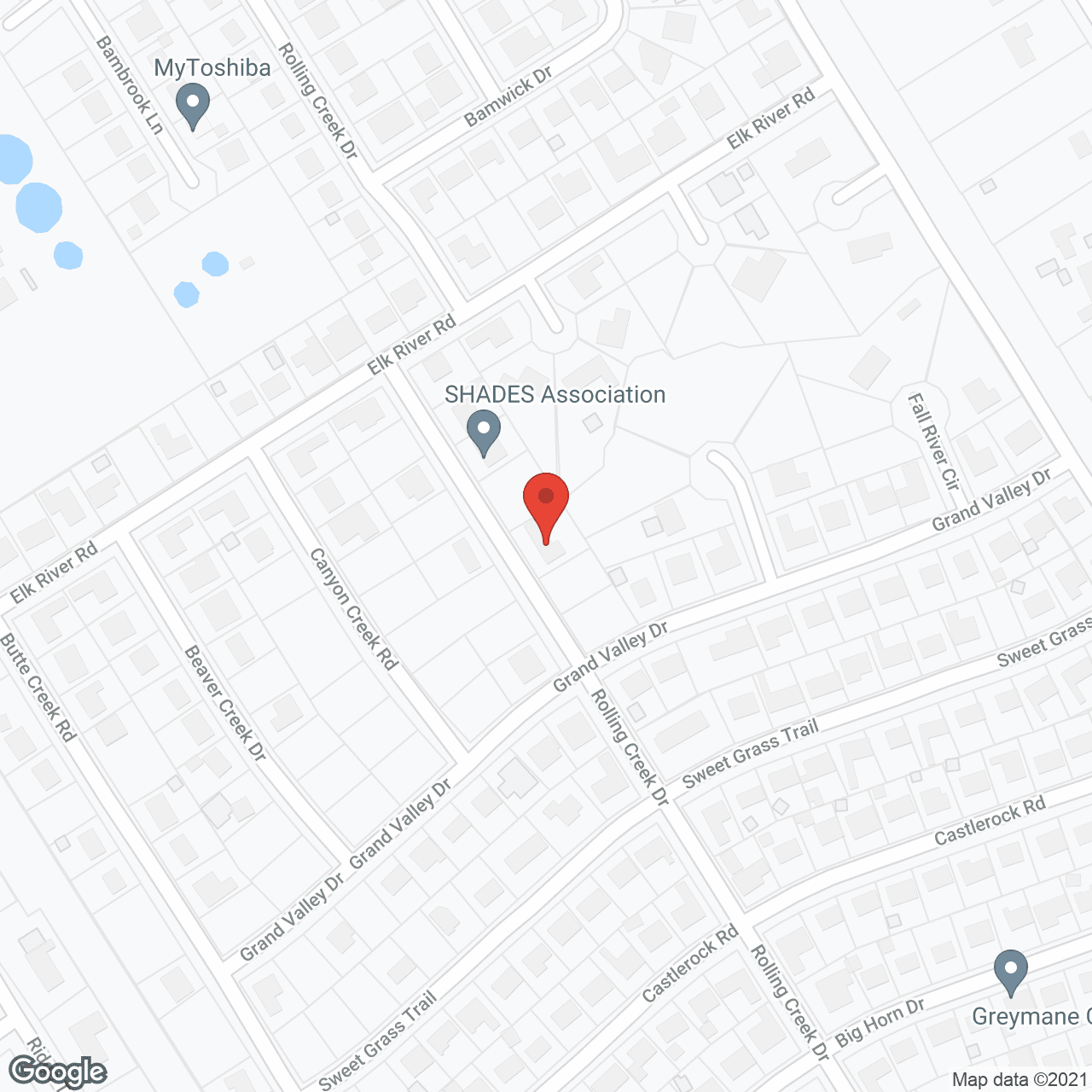 Map of the neighborhood around Loving Care Cottages