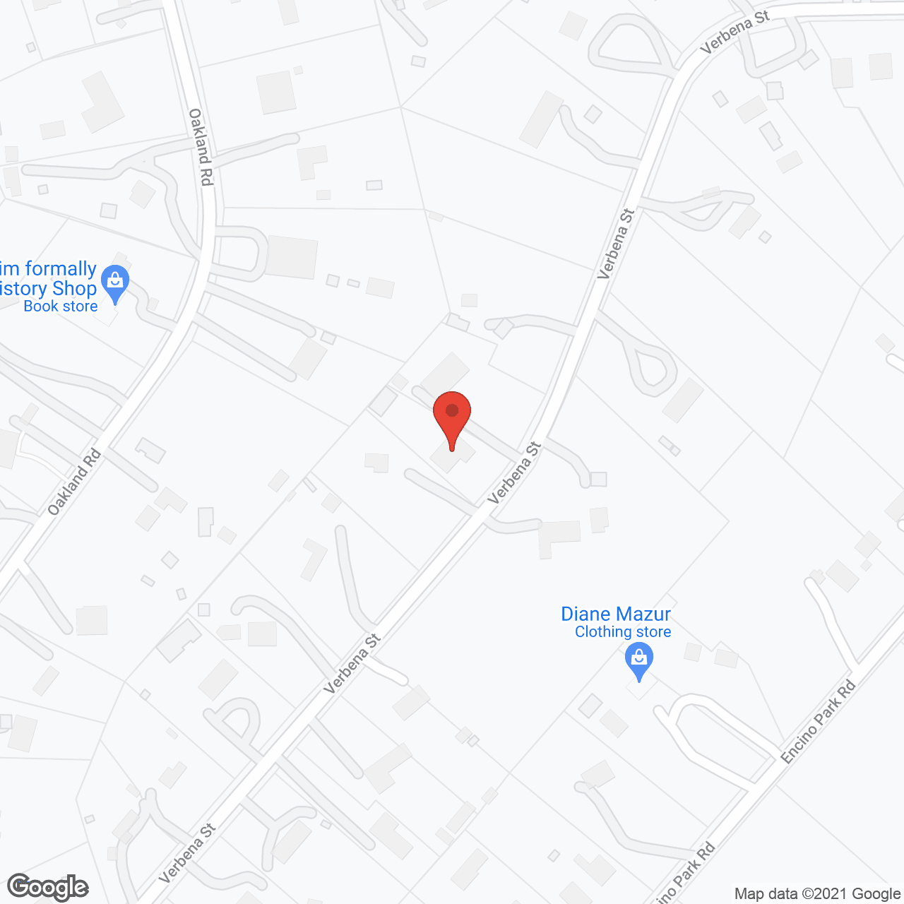 Map of the neighborhood around Laurelhurst Assisted Living