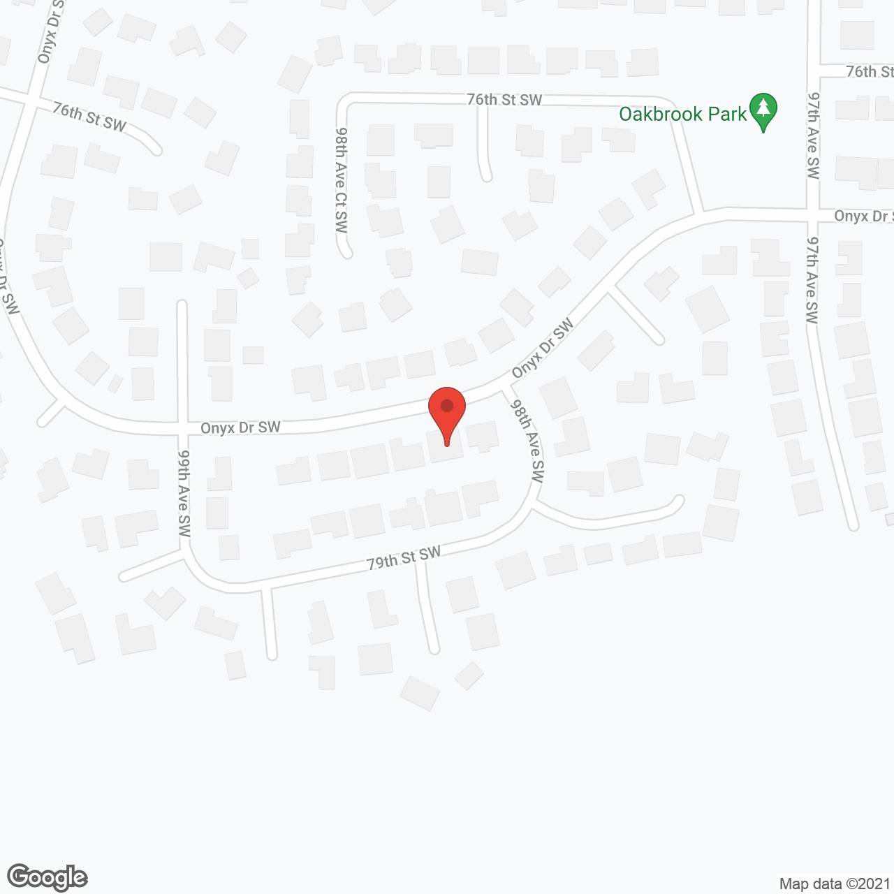 Map of the neighborhood around Angel's Lighthouse AFH