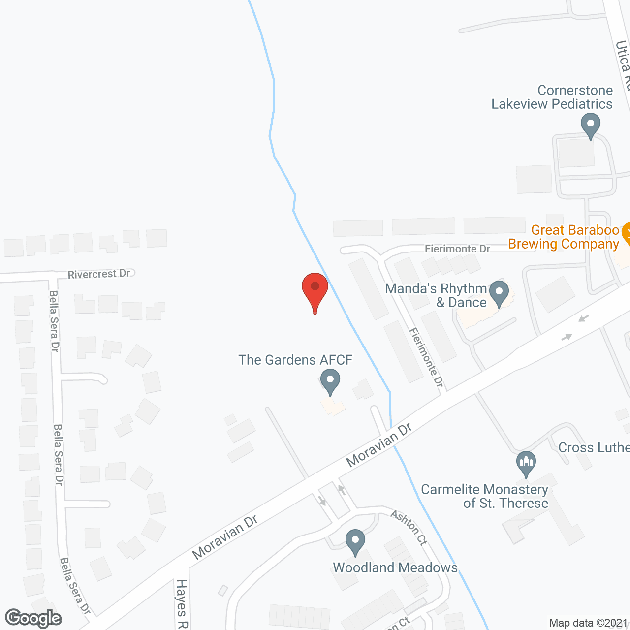 Map of the neighborhood around The Gardens AFCF, LLC