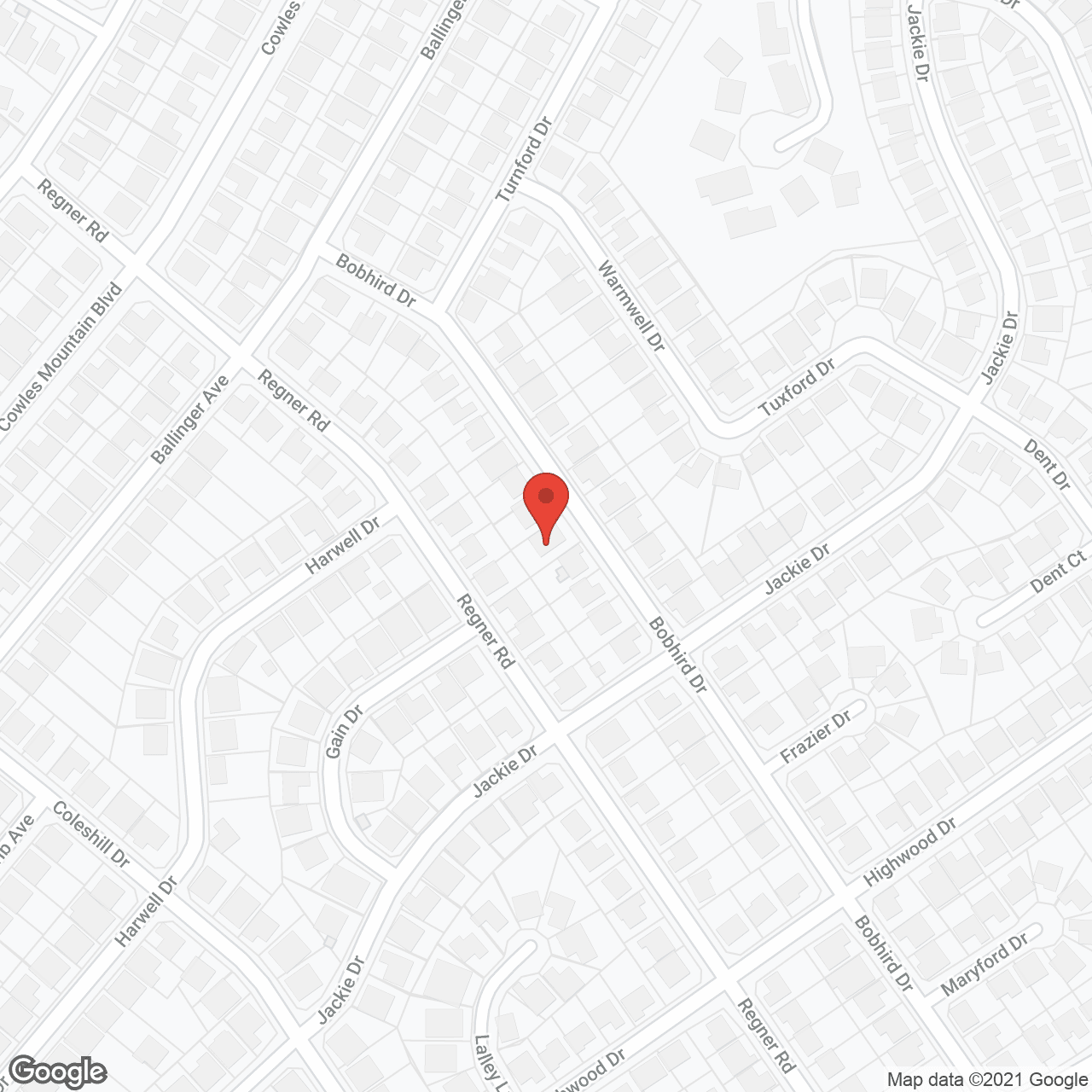 Map of the neighborhood around Lucie's Shady Rest
