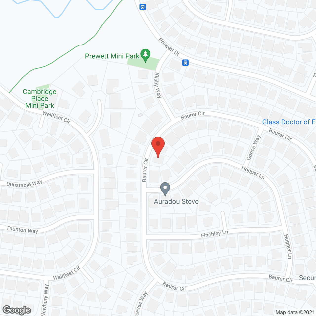 Map of the neighborhood around Adina Home Care