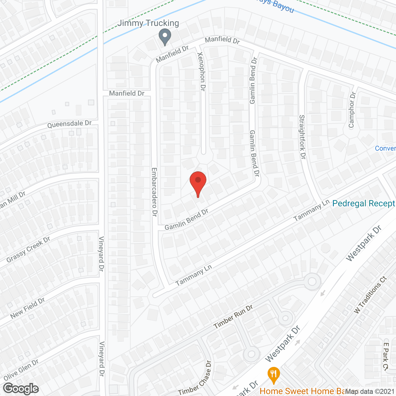 Map of the neighborhood around Autumn Years PCH