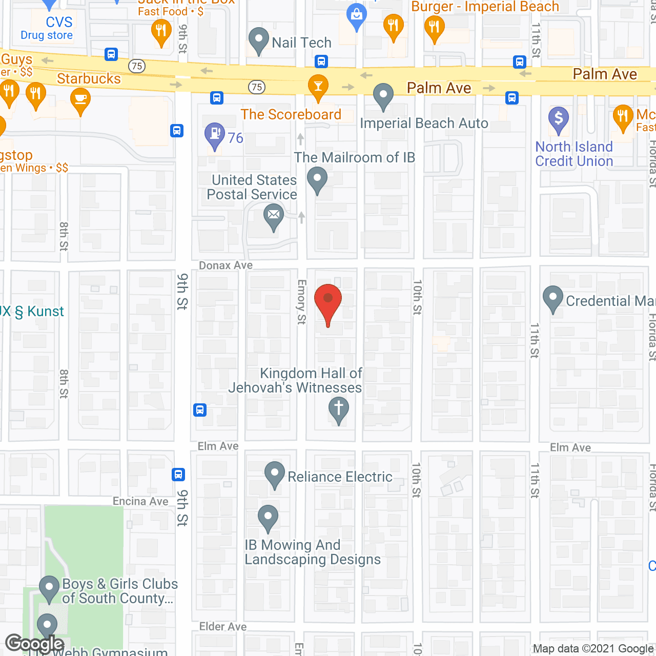 Map of the neighborhood around Harmony By The Sea