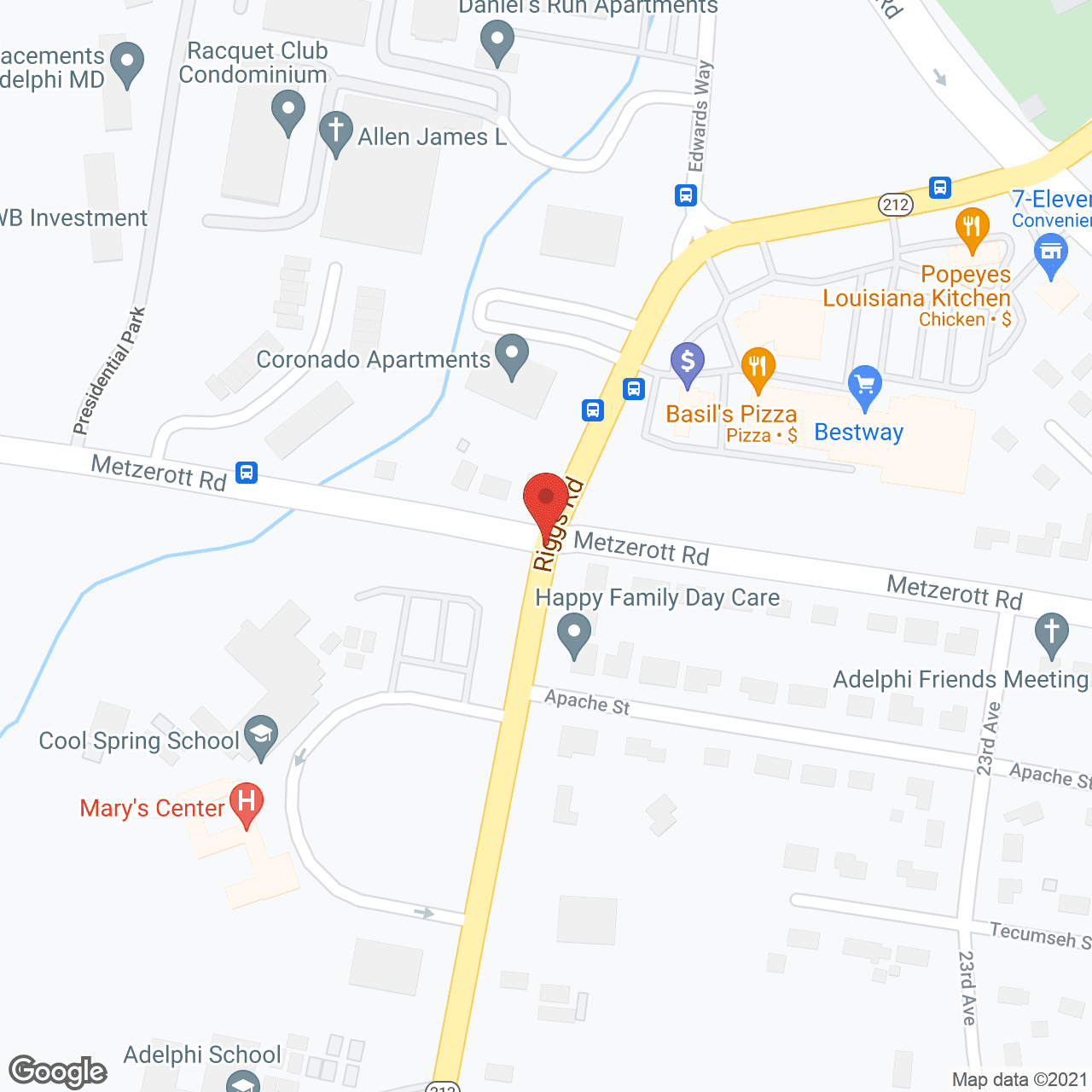 Map of the neighborhood around Newbegin Care Home