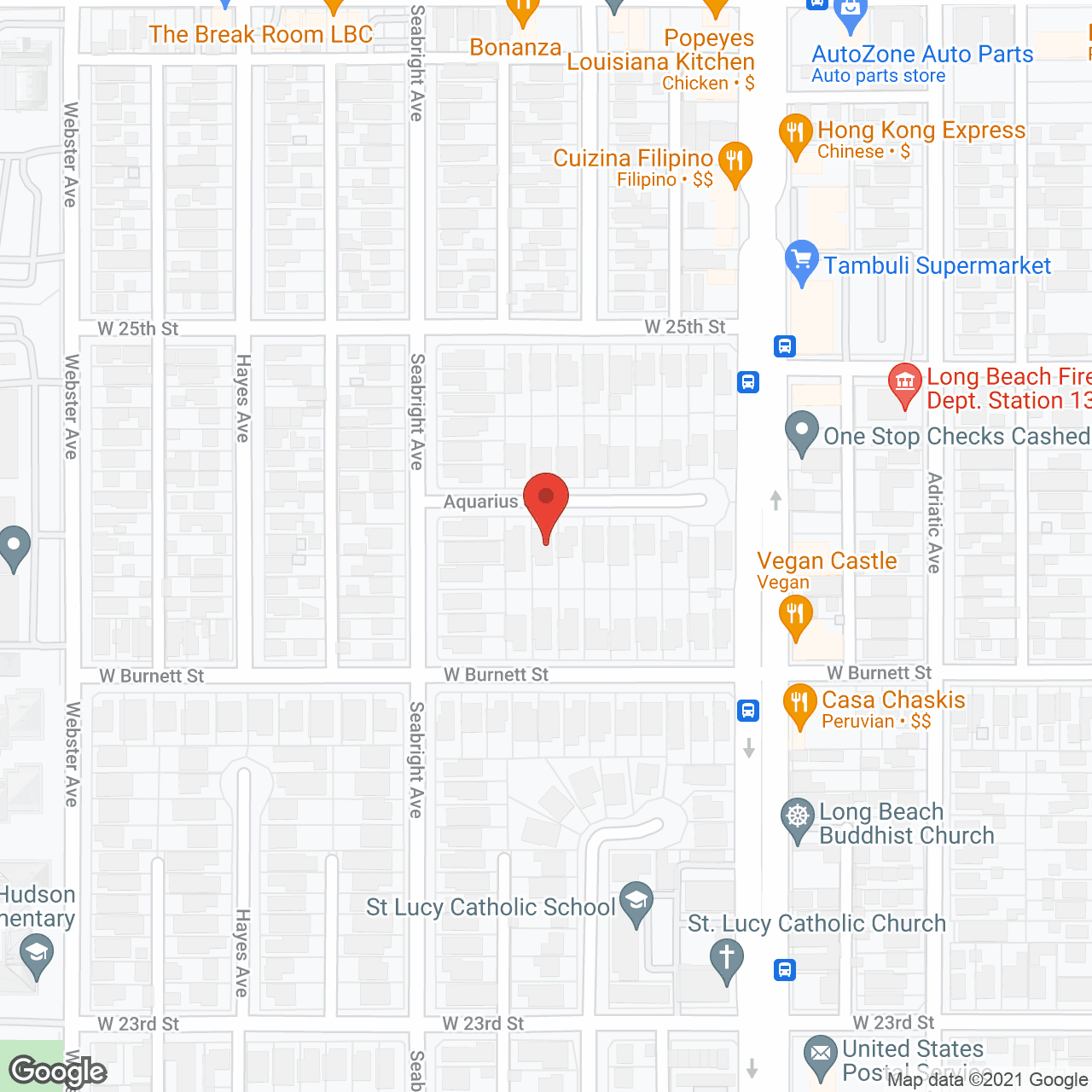 Map of the neighborhood around Reliable Residential Care