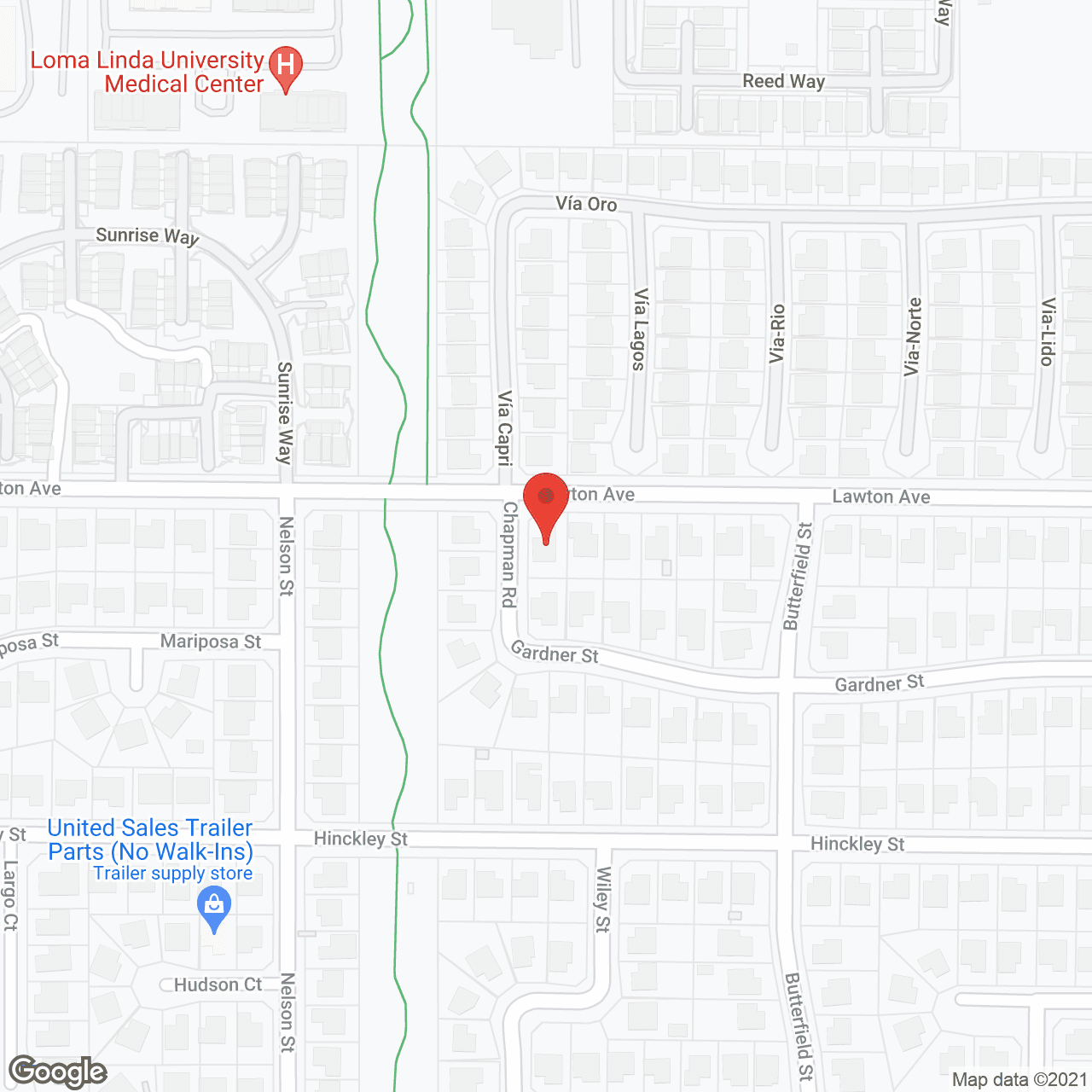 Map of the neighborhood around Divine Home Care
