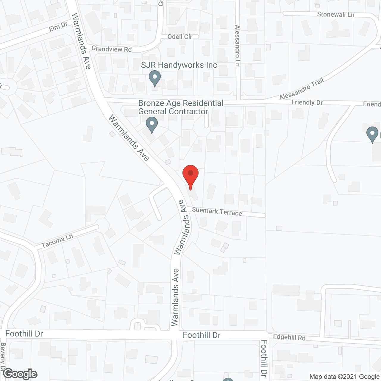 Map of the neighborhood around Golden Retreat - Senior Residential Care