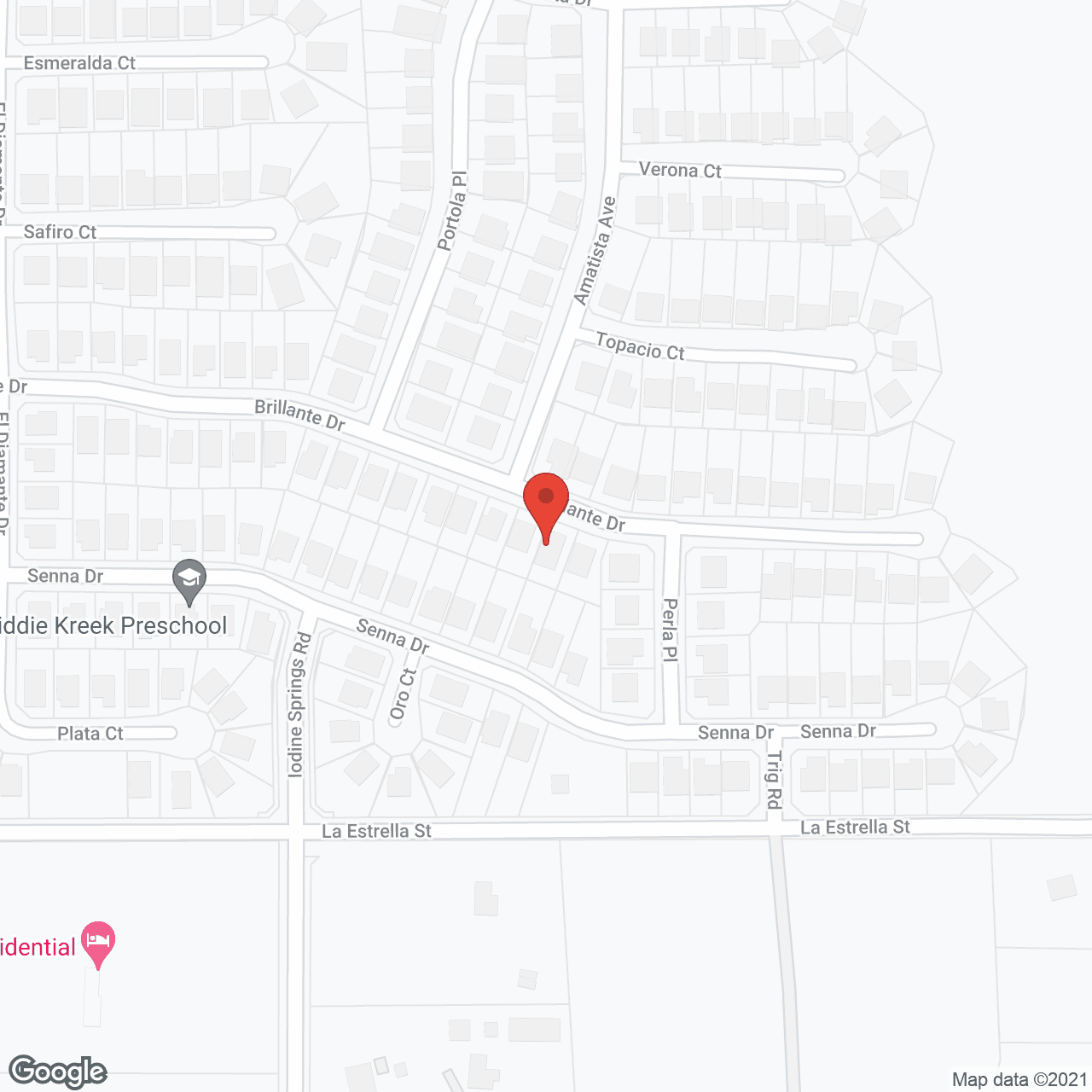 Map of the neighborhood around MC Board and Care