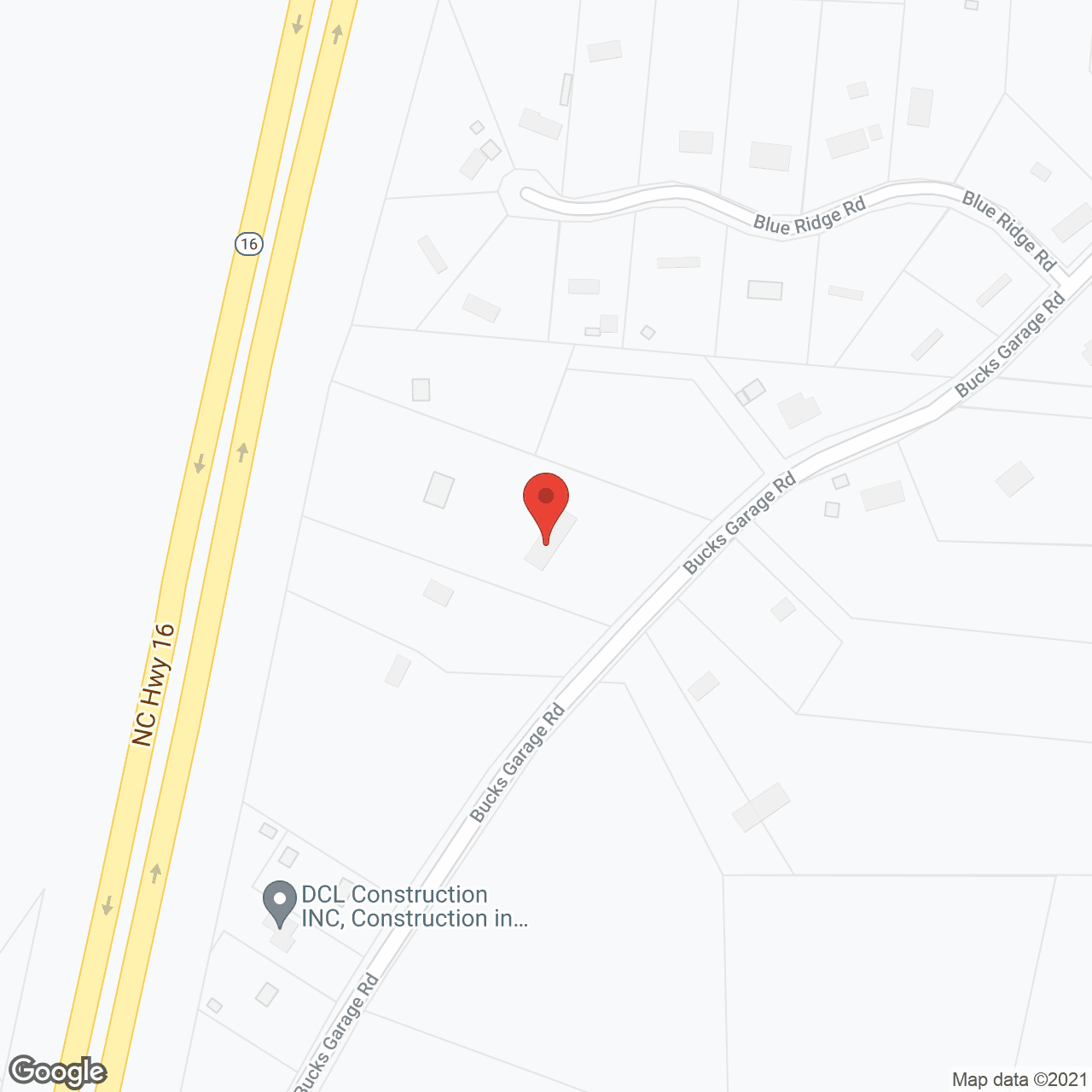 Map of the neighborhood around Sarah's Place