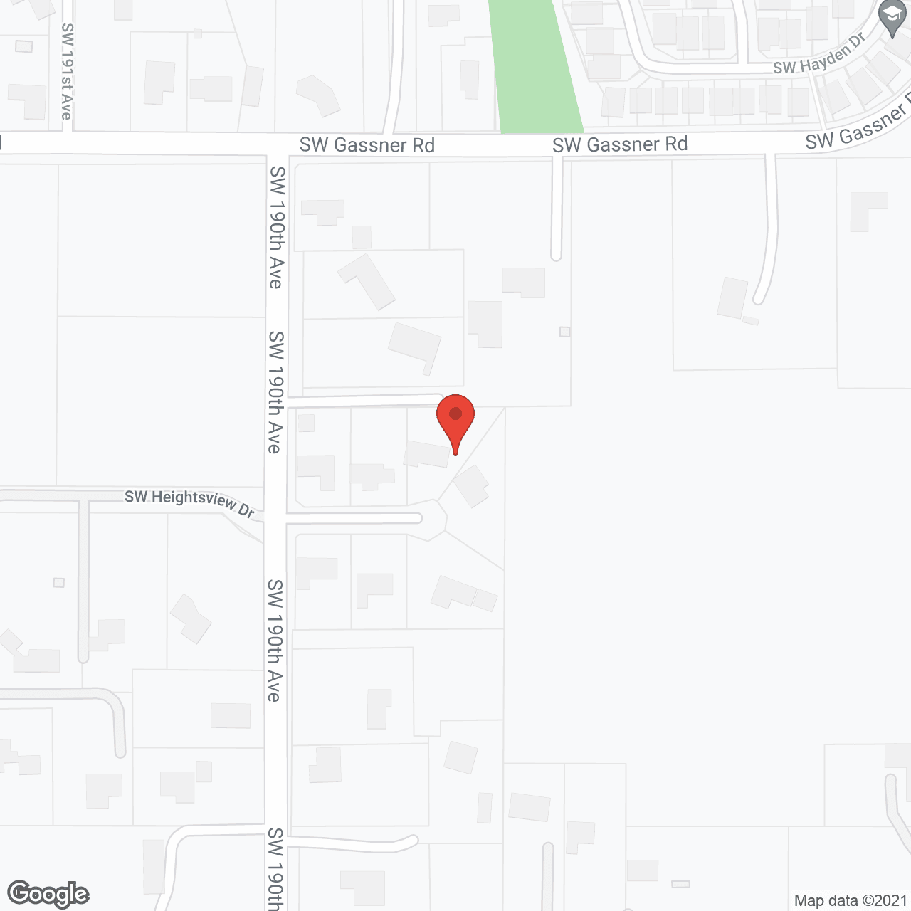 Map of the neighborhood around Heightsview Care Home