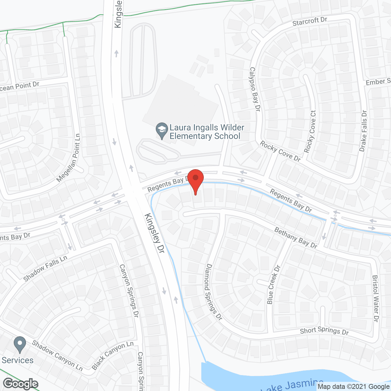 Map of the neighborhood around Serenity Care Homes