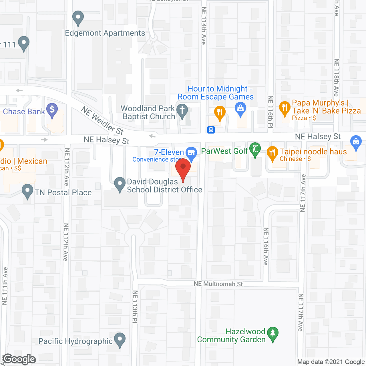 Map of the neighborhood around Cindy's Care Home