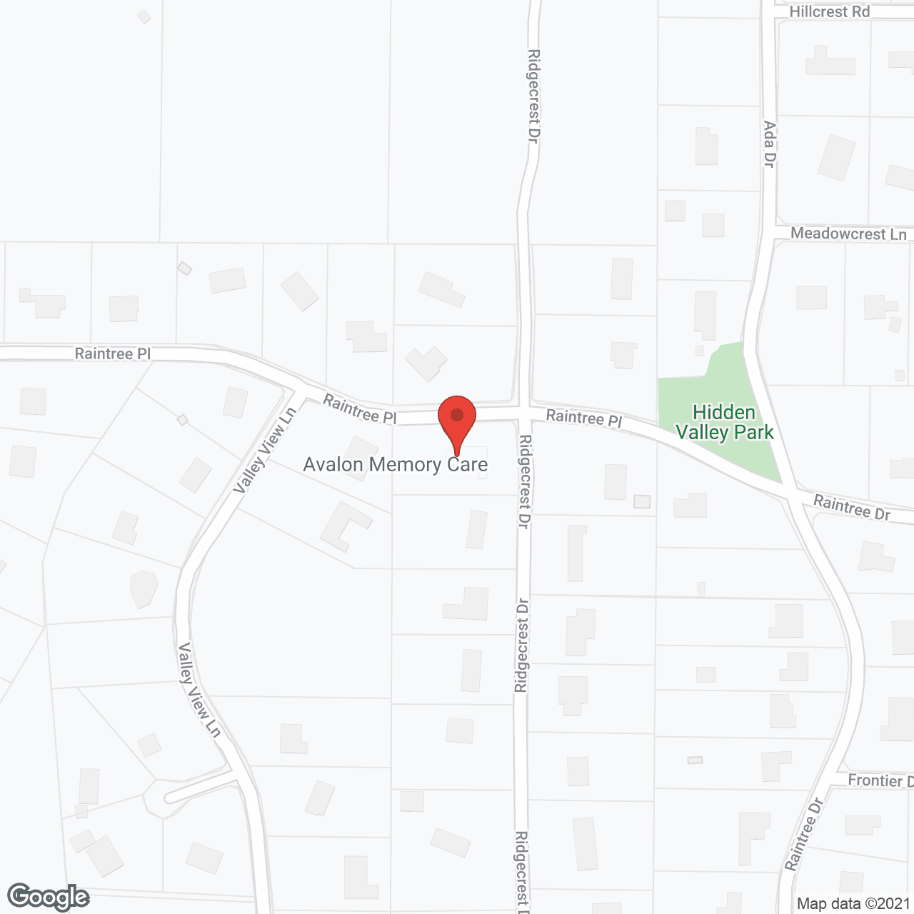 Map of the neighborhood around Avalon Memory Care - Flower Mound