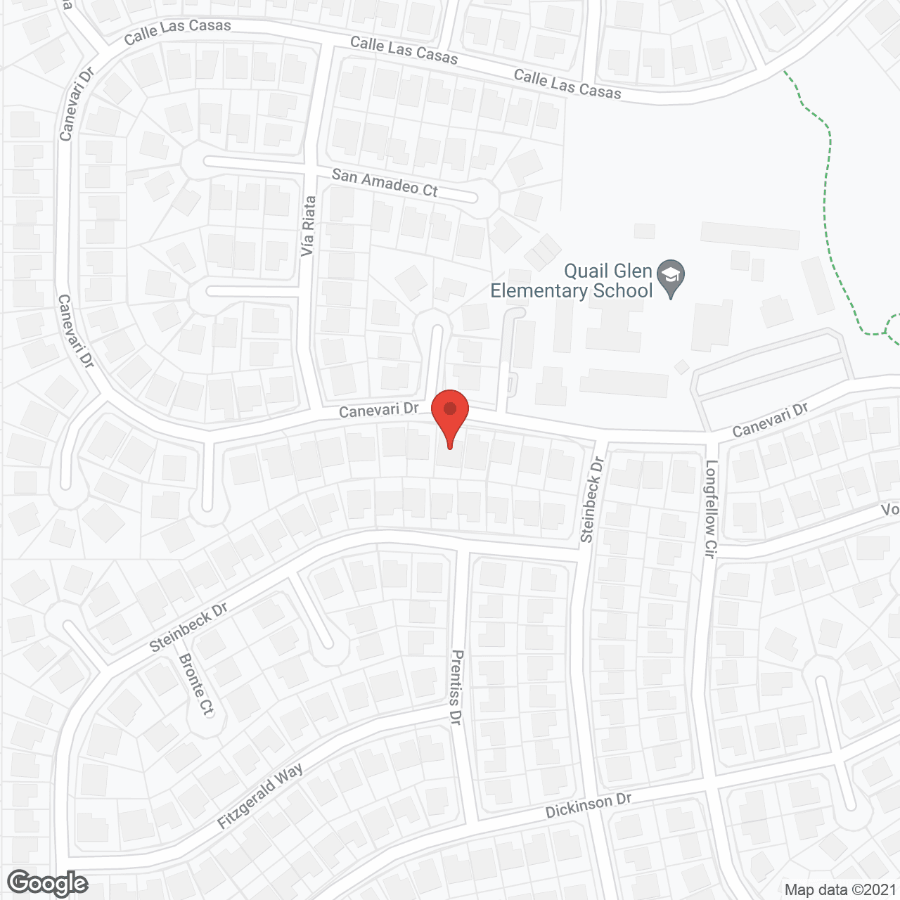 Map of the neighborhood around Pinnacle Home Care