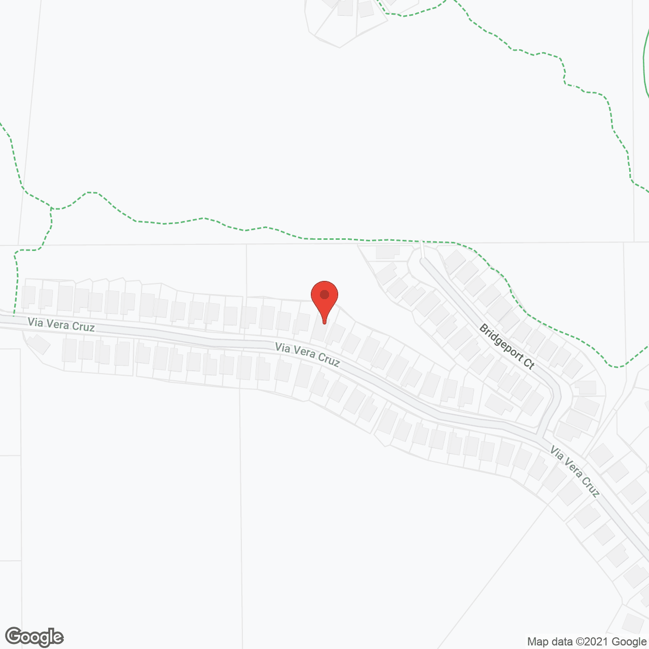 Map of the neighborhood around Blue Skies of San Marcos
