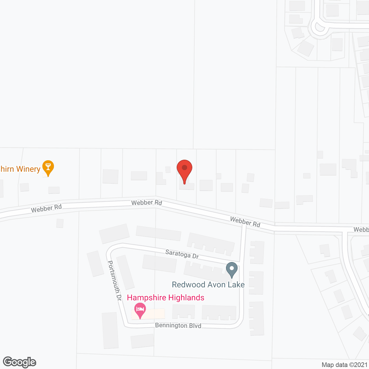 Map of the neighborhood around Five Stars Adult Care Home LLC