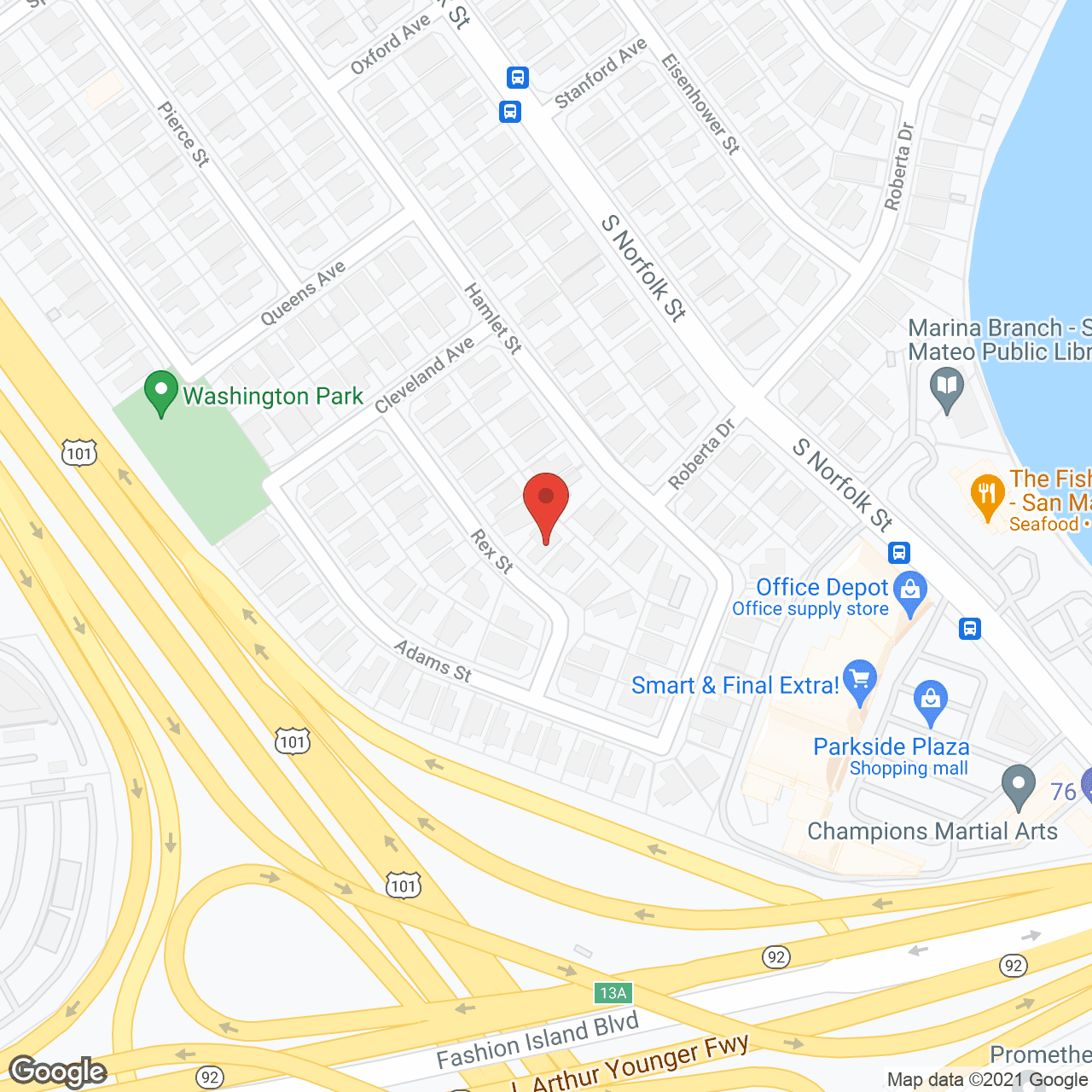 Map of the neighborhood around Therese Care Home