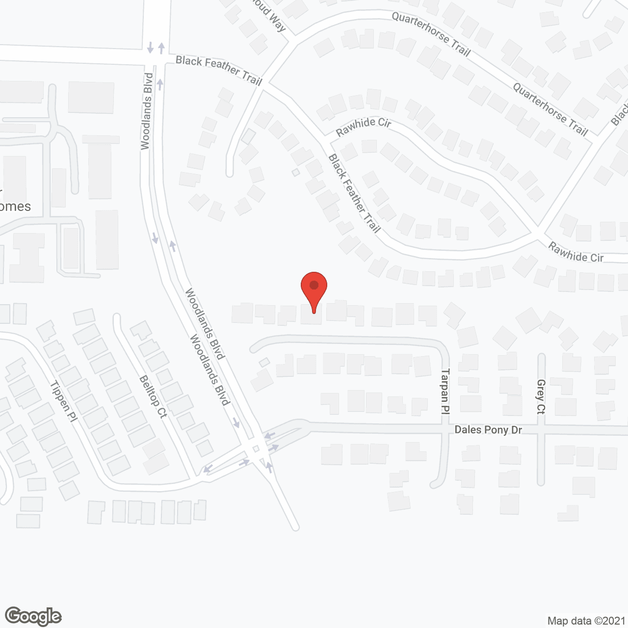 Map of the neighborhood around Assured Assisted Living 2