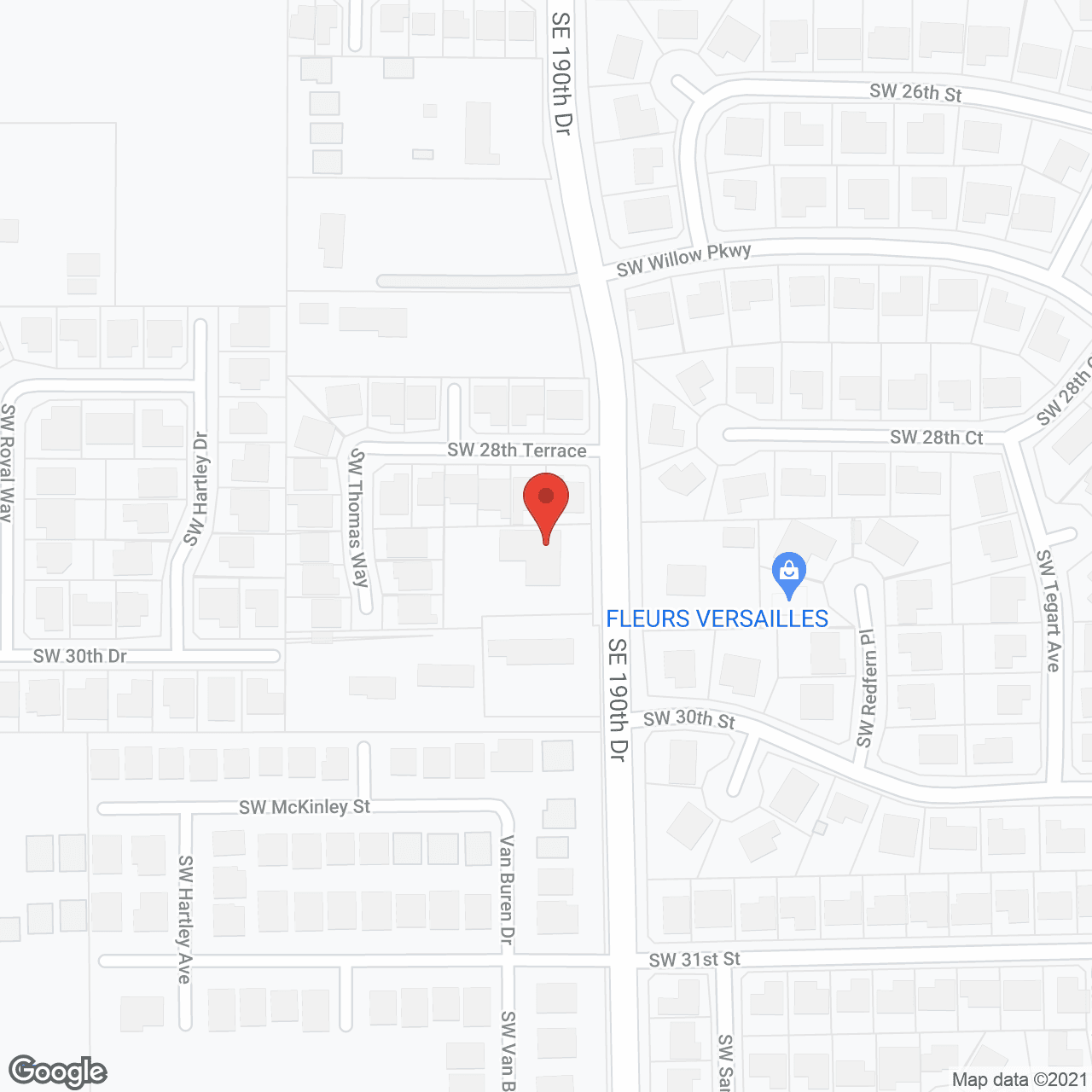 Map of the neighborhood around Cornelia Marcan