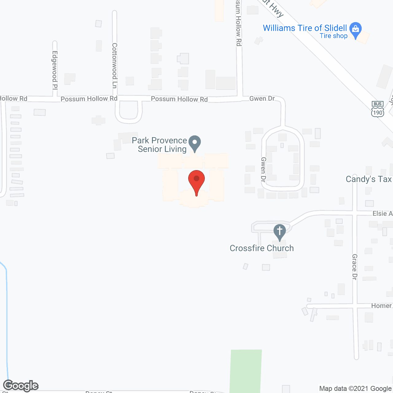 Map of the neighborhood around SummerHouse Park Provence