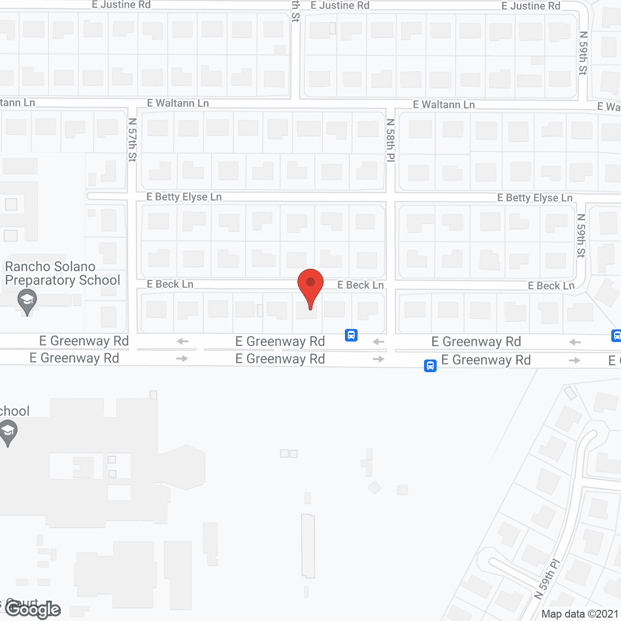 Map of the neighborhood around Greenway Home Care