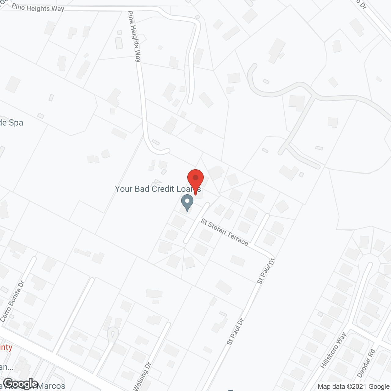 Map of the neighborhood around Pleasant View Home Care