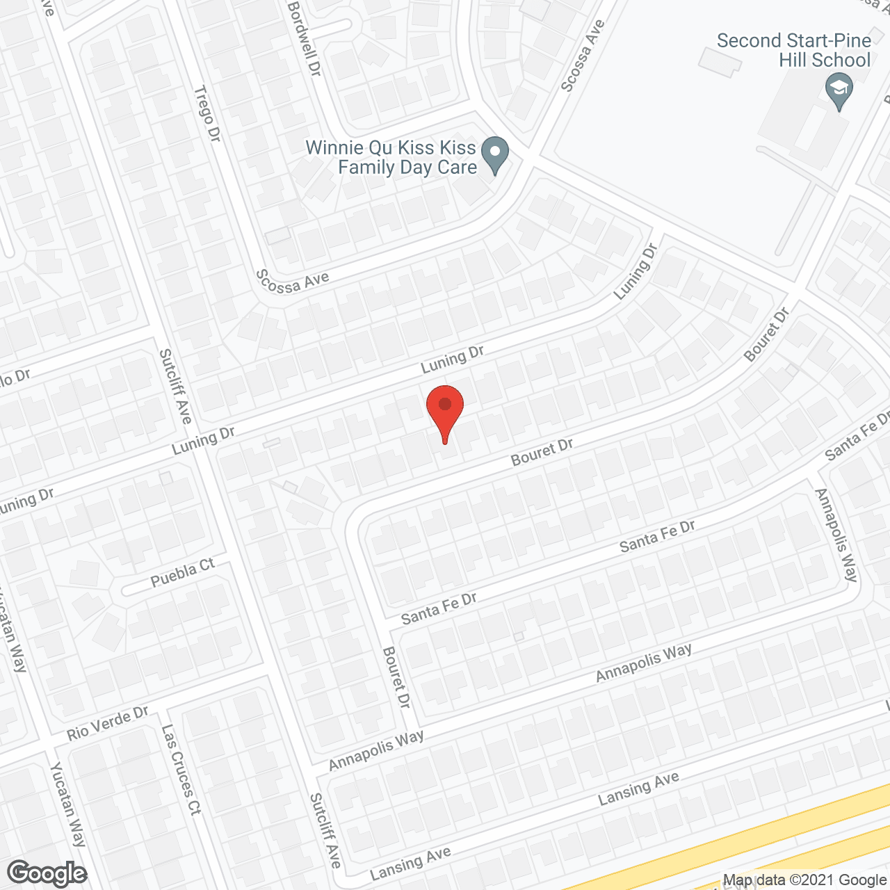 Map of the neighborhood around Elisa Home Care
