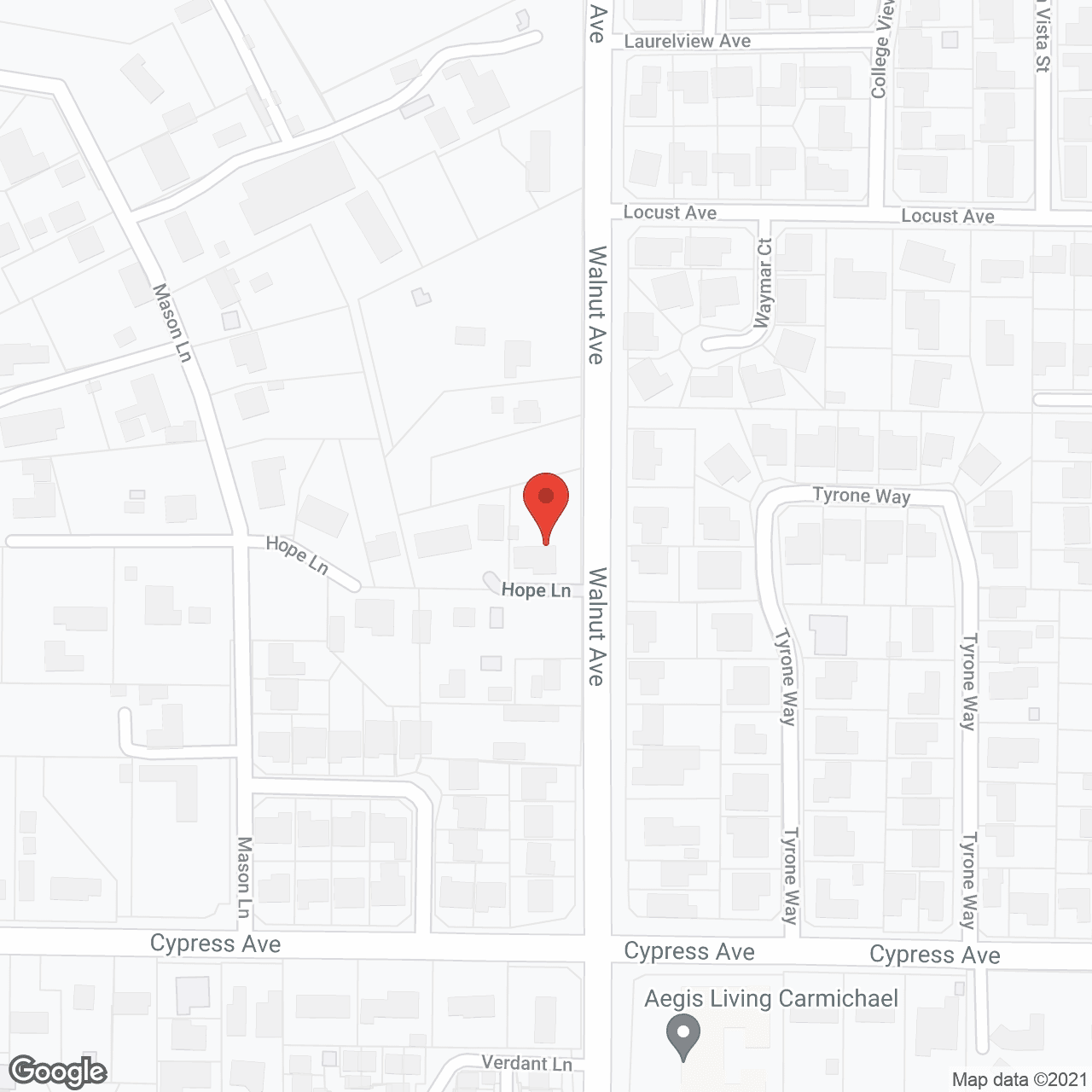 Map of the neighborhood around Oltean's Home Care