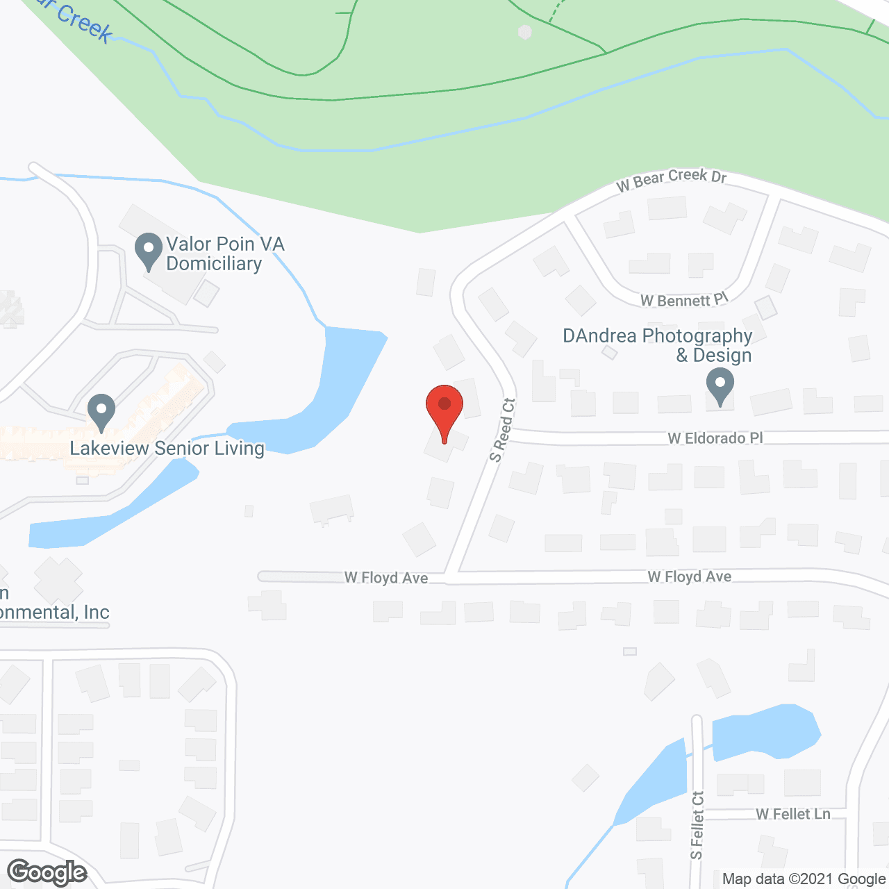Map of the neighborhood around Catharine's Quality of Life Homes II