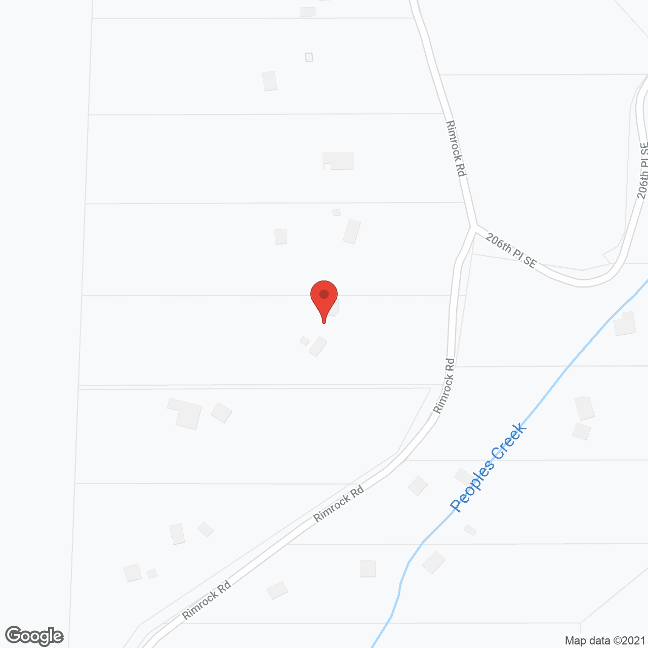 Map of the neighborhood around Good Samaritans Adult Family Home