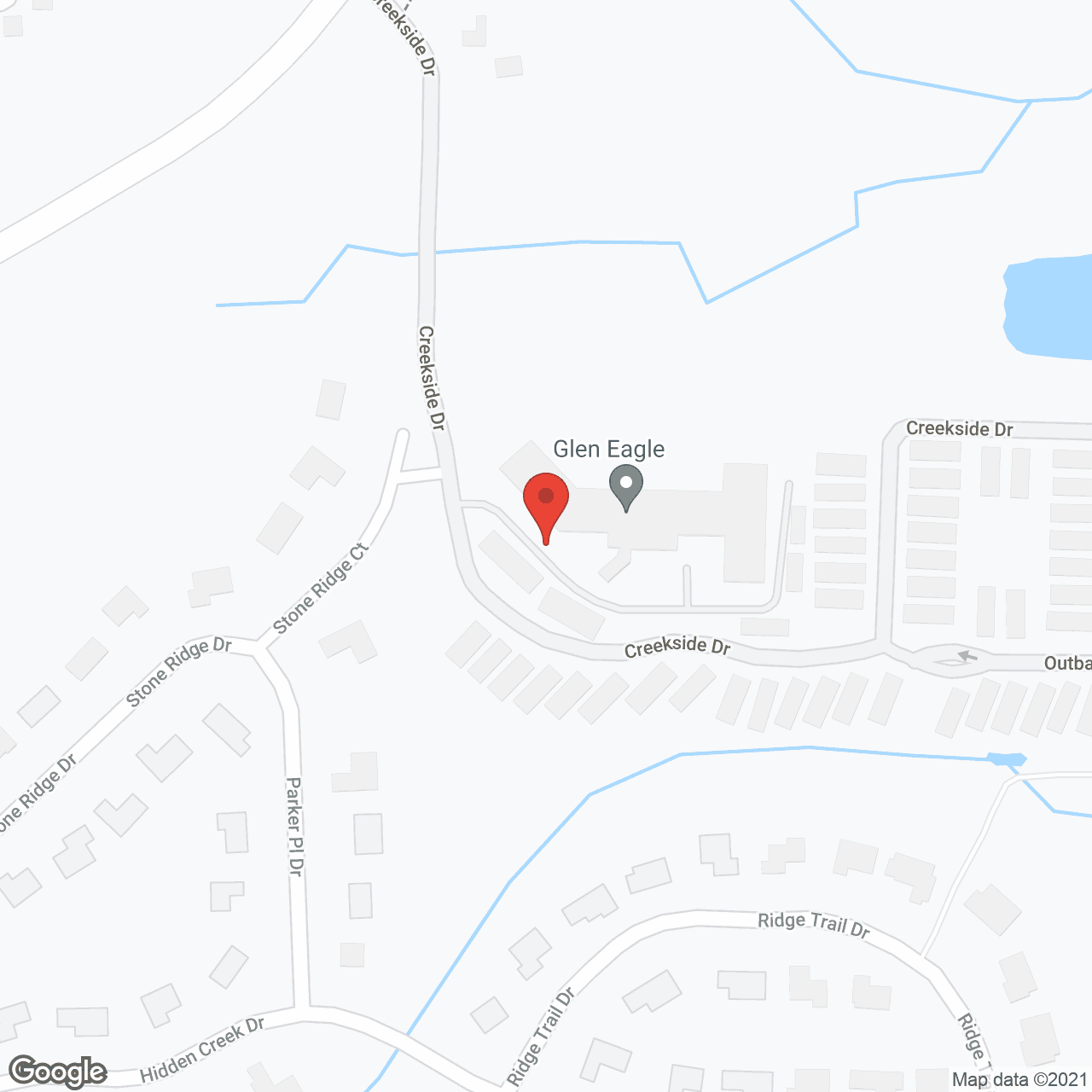 Map of the neighborhood around Independence Village of Traverse City