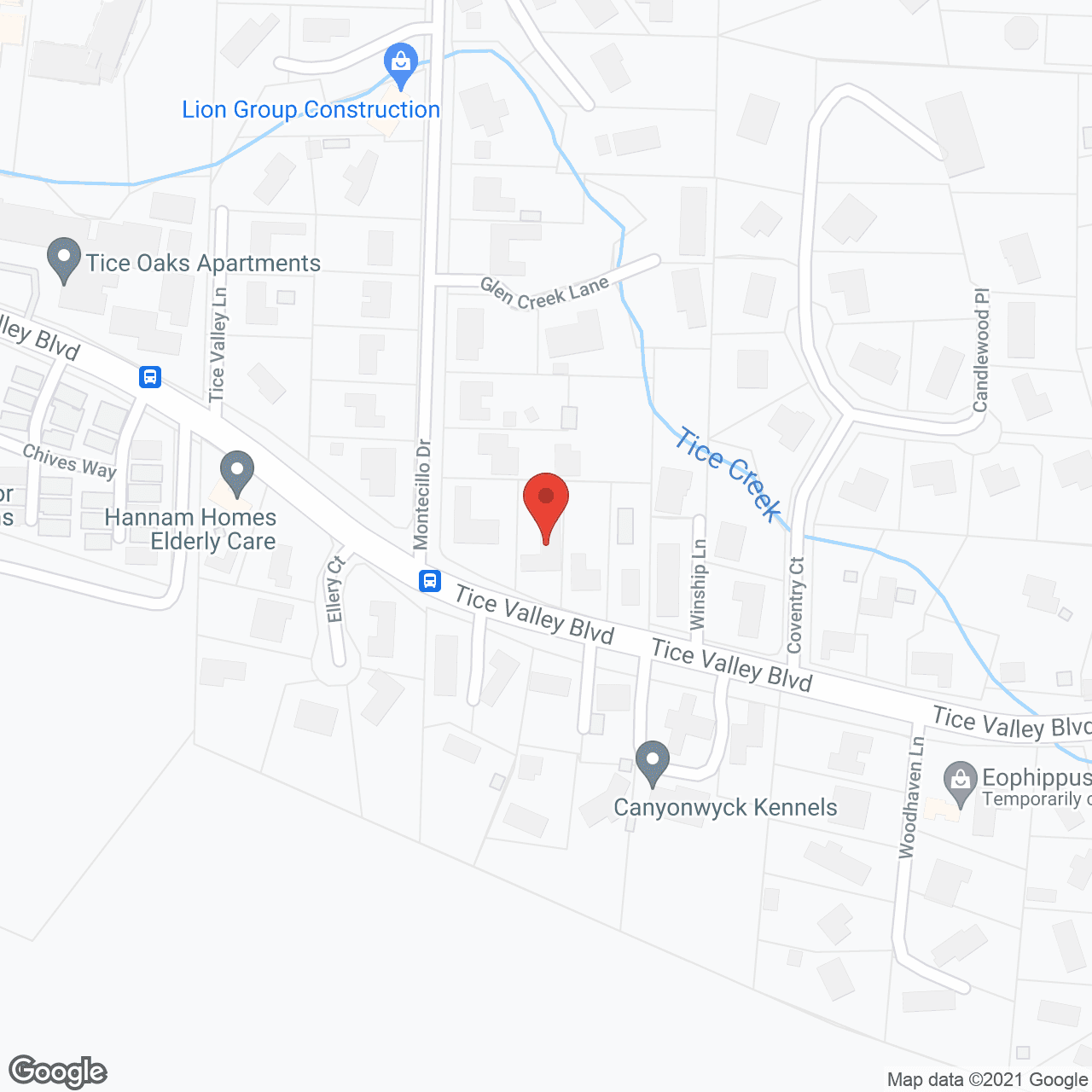 Map of the neighborhood around R and N Middleton Residential Care Home #3