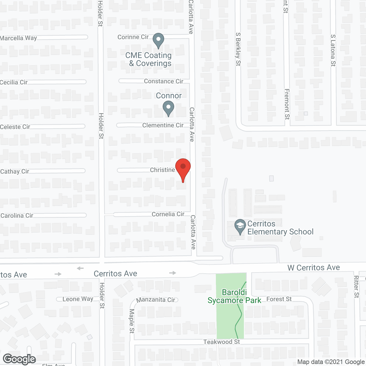 Map of the neighborhood around Integrity Guest Home Inc