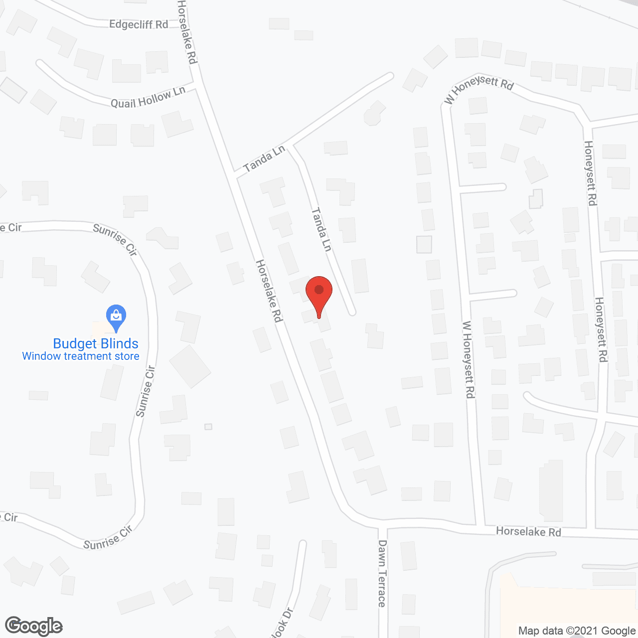 Map of the neighborhood around Adult Family Home-Valley View
