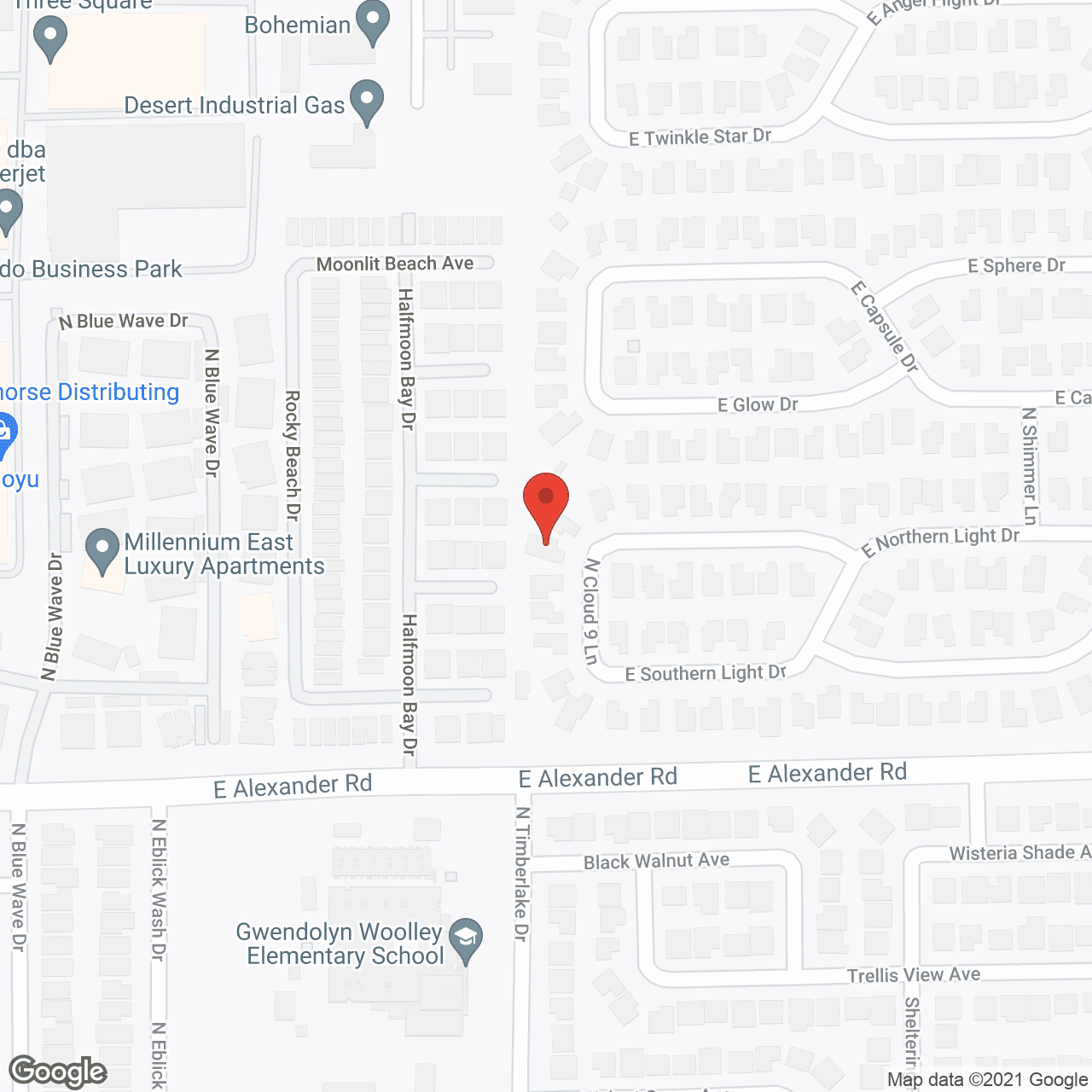 Map of the neighborhood around Beckys Home Care