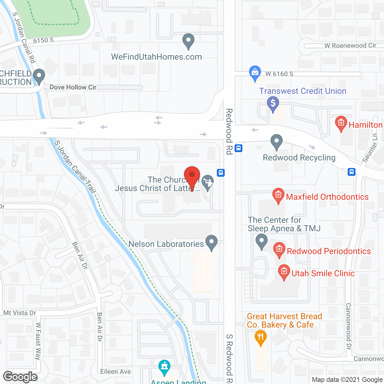 Map of the neighborhood around Avalon West Health and Rehabilitation
