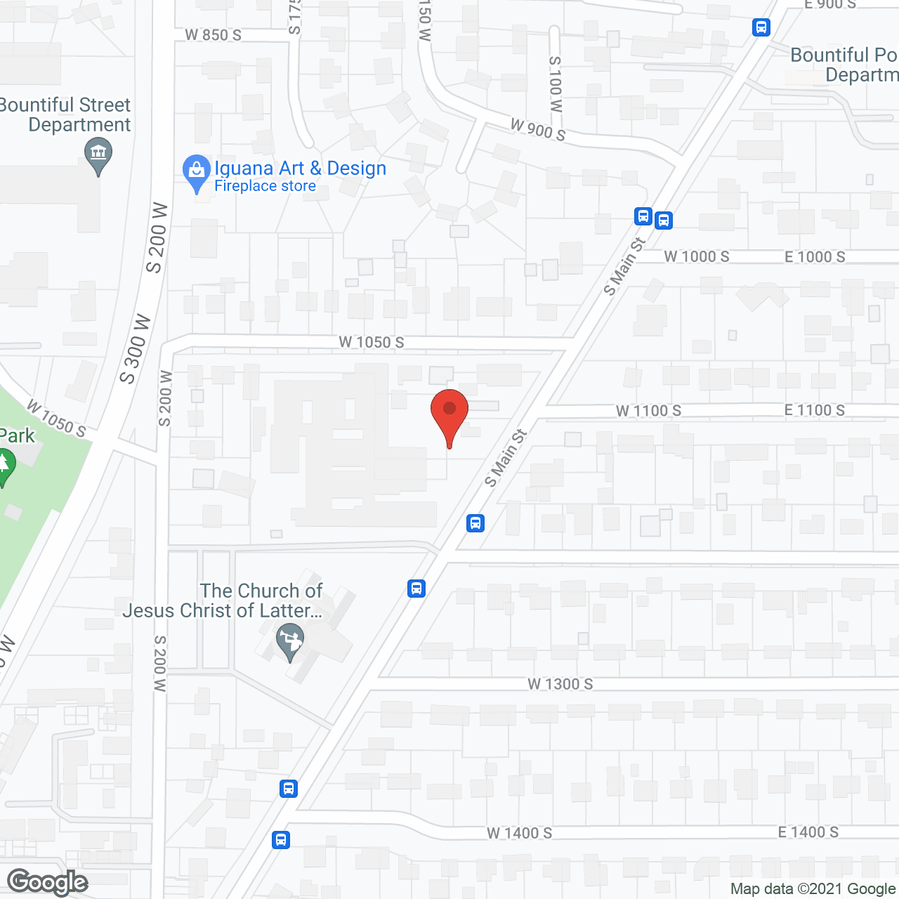 Map of the neighborhood around The Beaumont Assisted Living