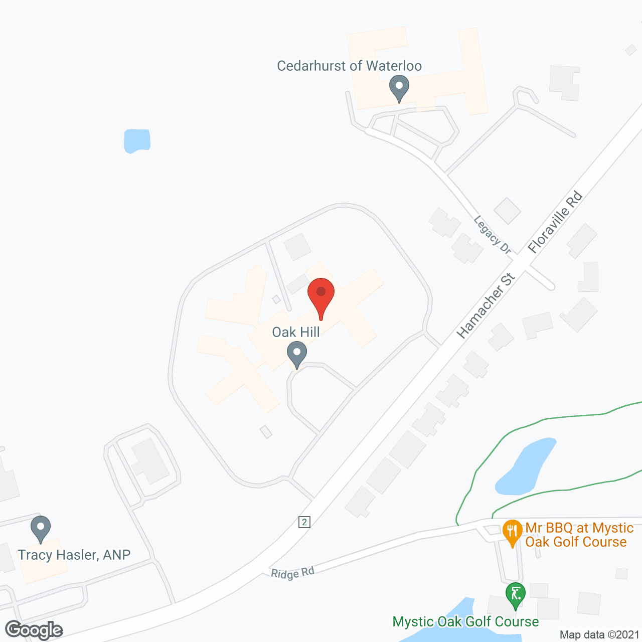 Map of the neighborhood around Magnolia Terrace