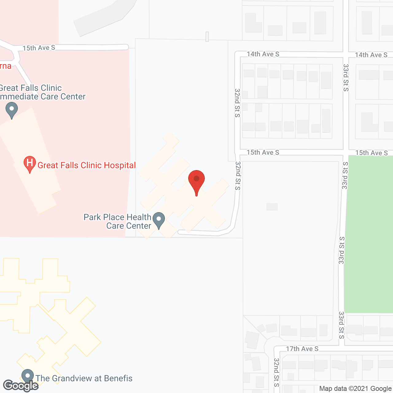 Map of the neighborhood around Sweetwater Park Place