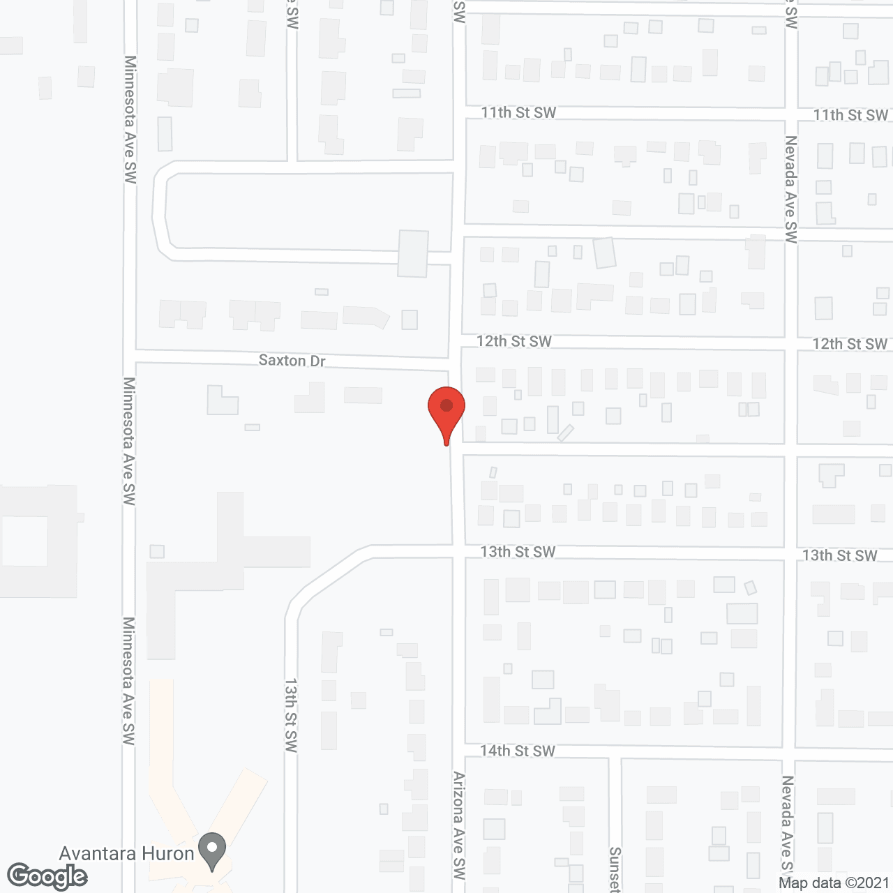 Map of the neighborhood around Sunquest Village